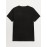 Classic Design Black Solid Top Casual Mid Stretch Short Sleeve Crew Neck Graphic T-shirt, Men's Tee For Summer Outdoor