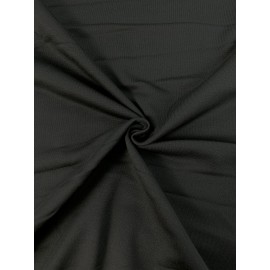 Casual Cotton Slightly Stretch Fish Bone Pattern Drawstring Shorts, Men's Cropped Pants For Summer