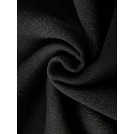 Color Block Trendy Sweatshirt, Men's Casual Graphic Design Slightly Stretch Crew Neck Pullover Sweatshirt For Autumn Winter